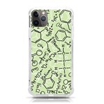 Multicolored Chemical Bond Illustration Chemistry Formula Science iPhone 11 Pro Max 6.5 Inch TPU UV Print Case Front