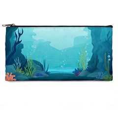 Intro Youtube Background Wallpaper Aquatic Water 2 Pencil Case by Pakemis