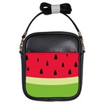 Watermelon Fruit Food Healthy Vitamins Nutrition Girls Sling Bag Front