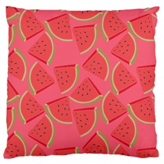 Watermelon Background Watermelon Wallpaper Large Cushion Case (one Side) by Wegoenart