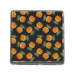 Pineapple Background Pineapple Pattern Memory Card Reader (square 5 Slot) by Wegoenart