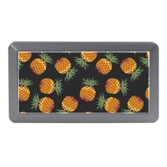 Pineapple Background Pineapple Pattern Memory Card Reader (mini) by Wegoenart