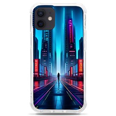 City People Cyberpunk Iphone 12 Mini Tpu Uv Print Case	 by Jancukart