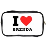 I love brenda Toiletries Bag (Two Sides) Front