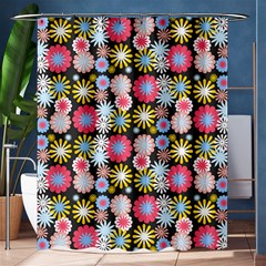 Pretty Flowers Shower Curtain 60  X 72  (medium)  by GardenOfOphir