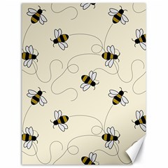 Insects Bees Digital Paper Canvas 18  X 24  by Semog4