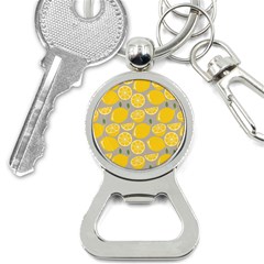 Lemon Background Lemon Wallpaper Bottle Opener Key Chain by Semog4