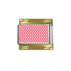 Pattern 261 Gold Trim Italian Charm (9mm) by GardenOfOphir