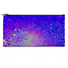 Psychedelic Retrovintage Colorful Pencil Case by Semog4