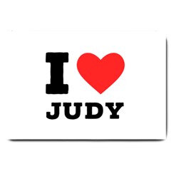 I Love Judy Large Doormat by ilovewhateva