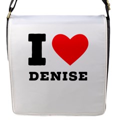 I Love Denise Flap Closure Messenger Bag (s) by ilovewhateva