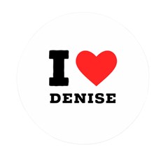 I Love Denise Mini Round Pill Box (pack Of 3) by ilovewhateva