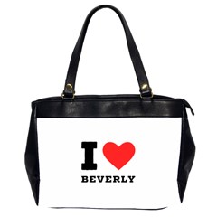 I Love Beverly Oversize Office Handbag (2 Sides) by ilovewhateva