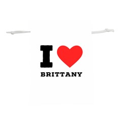 I Love Brittany Lightweight Drawstring Pouch (s) by ilovewhateva