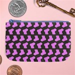 Cute Baby Socks Illustration Pattern Large Coin Purse Front