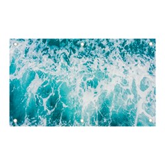 Tropical Blue Ocean Wave Banner And Sign 5  X 3  by Jack14