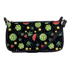 Watermelon Berry Patterns Pattern Shoulder Clutch Bag by Jancukart