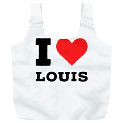 I Love Louis Full Print Recycle Bag (xxl) by ilovewhateva