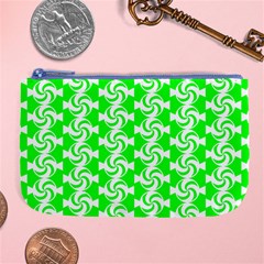 Candy Illustration Pattern Large Coin Purse by GardenOfOphir