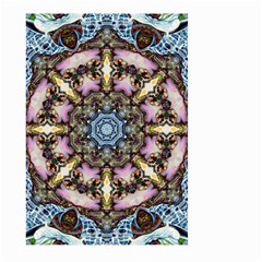 Abstract Kaleidoscope Digital Large Garden Flag (two Sides) by Jancukart