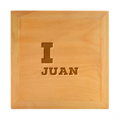 I Love Juan Wood Photo Frame Cube by ilovewhateva