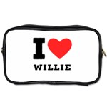 I love willie Toiletries Bag (Two Sides) Front