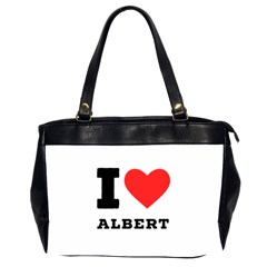 I Love Albert Oversize Office Handbag (2 Sides) by ilovewhateva