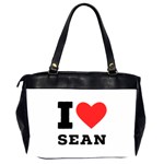 I love sean Oversize Office Handbag (2 Sides) Back