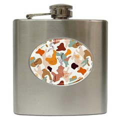 Shapes Pattern Hip Flask (6 Oz) by BlackRoseStore