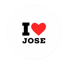 I Love Jose Mini Round Pill Box (pack Of 5) by ilovewhateva