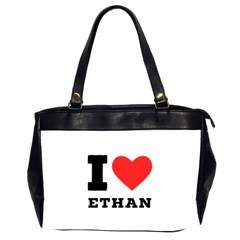 I Love Ethan Oversize Office Handbag (2 Sides) by ilovewhateva