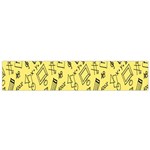 Back-to-school Small Premium Plush Fleece Scarf Back