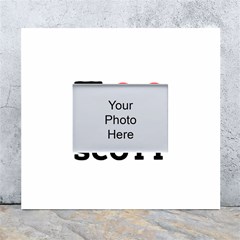 I Love Scott White Wall Photo Frame 5  X 7  by ilovewhateva