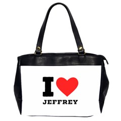 I Love Jeffrey Oversize Office Handbag (2 Sides) by ilovewhateva