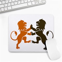 Lions Animals Wild Cats Large Mousepad by Semog4