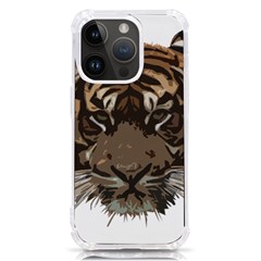 Tiger Comic Cartoon Animal Iphone 14 Pro Tpu Uv Print Case by Semog4