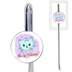 Cat Valentine-s Day Valentine Book Mark by Semog4