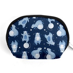 Bear Pattern Patterns Planet Animals Accessory Pouch (medium) by Semog4