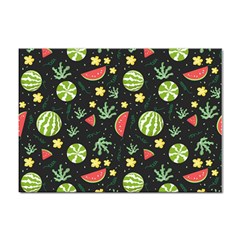 Watermelon Berries Patterns Pattern Sticker A4 (100 Pack) by Semog4