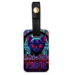 Gamer Life Luggage Tag (one Side) by minxprints