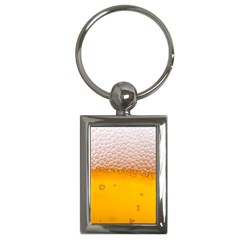 Beer Texture Liquid Bubbles Key Chain (rectangle) by Semog4