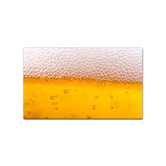 Beer Texture Liquid Bubbles Sticker (rectangular) by Semog4