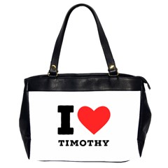 I Love Timothy Oversize Office Handbag (2 Sides) by ilovewhateva