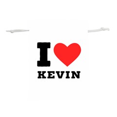 I Love Kevin Lightweight Drawstring Pouch (s) by ilovewhateva