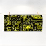 Background Graphic Beautiful Wallpaper Yellow Hand Towel Front