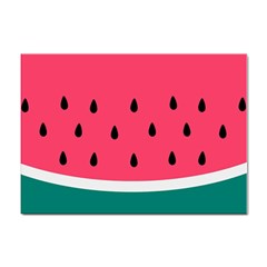 Watermelon Fruit Pattern Sticker A4 (10 Pack) by Semog4