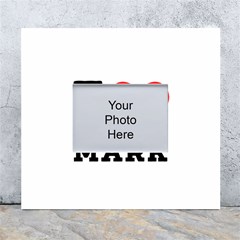 I Love Mark White Wall Photo Frame 5  X 7  by ilovewhateva