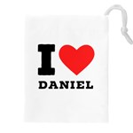 I love Daniel Drawstring Pouch (4XL) Front