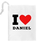 I love Daniel Drawstring Pouch (4XL) Back