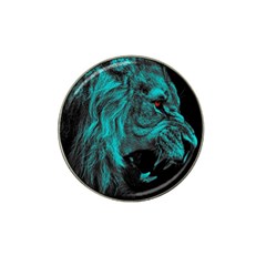 Angry Male Lion Predator Carnivore Hat Clip Ball Marker by Semog4